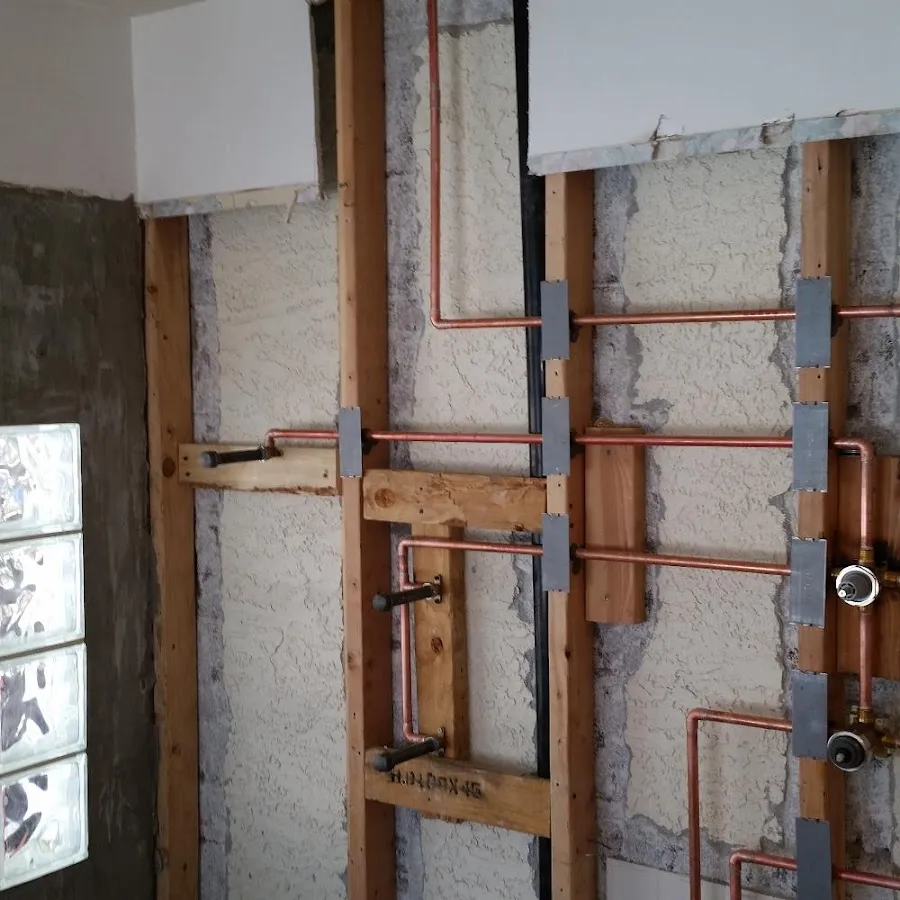 Copper pipe installation for Repiping in EspaÃ±ola