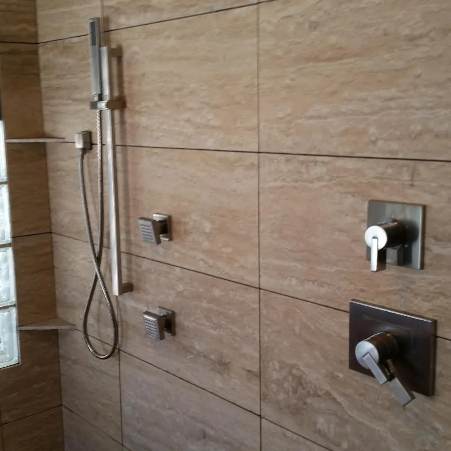 Shower fixture installation for Water Heater Replacement in EspaÃ±ola